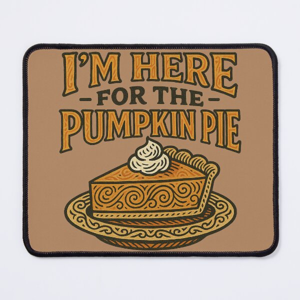 Item preview, I'm here for the Pumpkin Pie designed and sold by FrictionMaxxing.