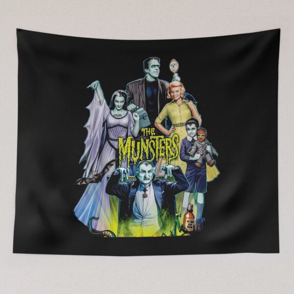 Item preview, THE MUNSTERS FAMILY PORTRAIT  designed and sold by bwufddouqzu75.