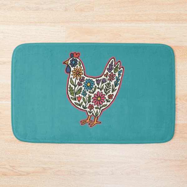 Item preview, Chicken Floral designed and sold by FrictionMaxxing.