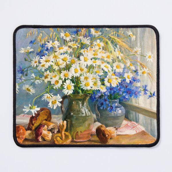 Item preview, Daisies and Cornflowers – Flowers – Lily Walther 1920// Public Domain designed and sold by Vernissage-dart.