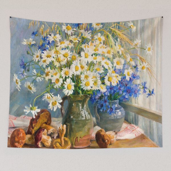 Item preview, Daisies and Cornflowers – Flowers – Lily Walther 1920// Public Domain designed and sold by Vernissage-dart.