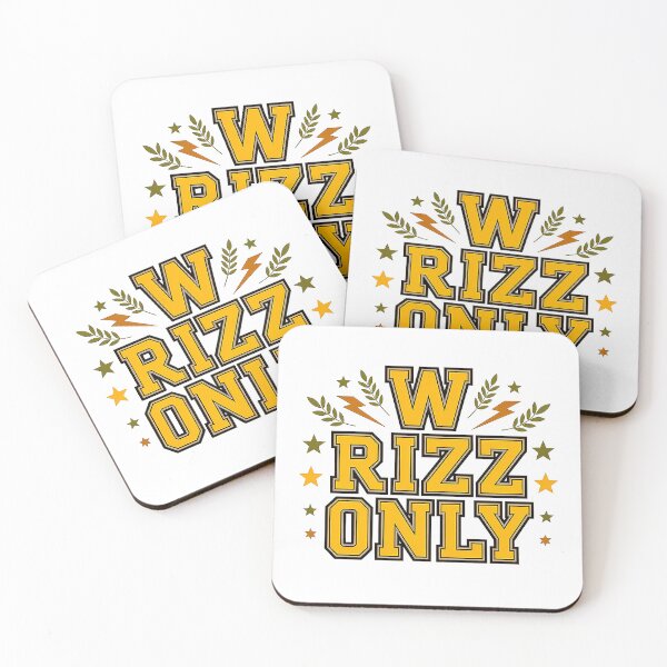 Item preview, W Rizz Only College Varsity Retro Aesthetic designed and sold by Amanda's Factory.