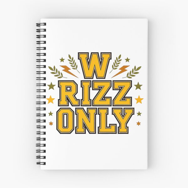 Item preview, W Rizz Only College Varsity Retro Aesthetic designed and sold by Amanda's Factory.