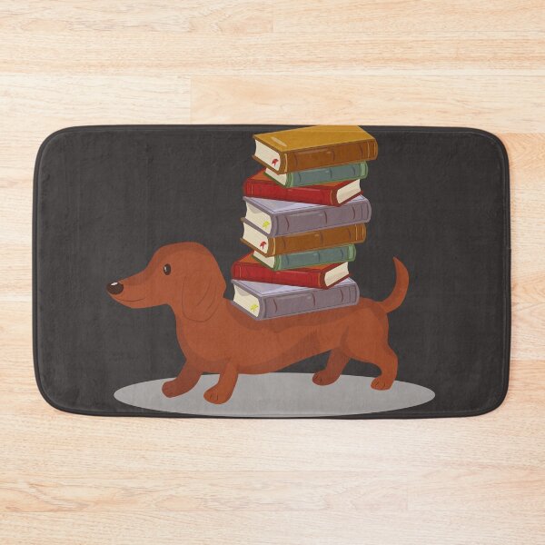 Item preview, Dachshund Book Lover designed and sold by CheriTanya.
