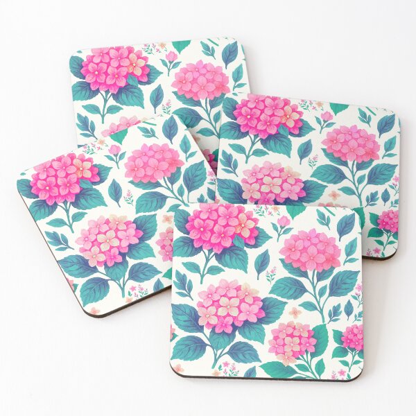Item preview, Hydrangea Pink and White designed and sold by SilverPegasus.