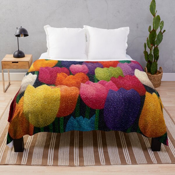 Item preview, Soft Tulips Painting Floral Botanical Print designed and sold by AutoPopStudio.