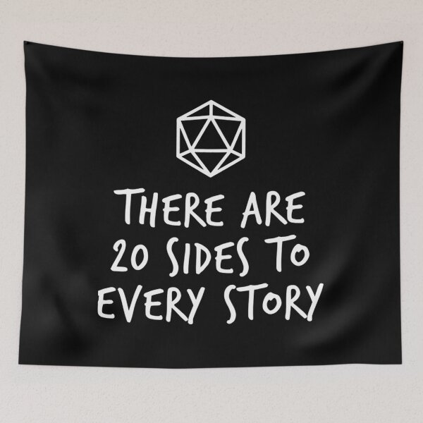Item preview, There Are 20 Sides To Every Story - Dungeons And Dragons  designed and sold by yuxqvvuic20.