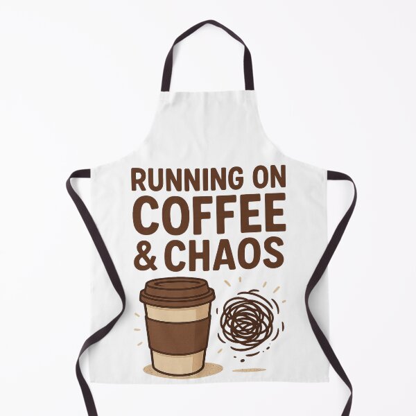 Item preview, Running on Coffee and Chaos designed and sold by Toon-Ikon.