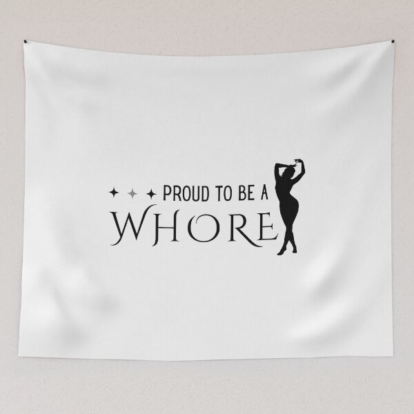 Item preview, Proud to be a Whore | Sex Positive Female Empowerment designed and sold by The Courtesan Boutique.