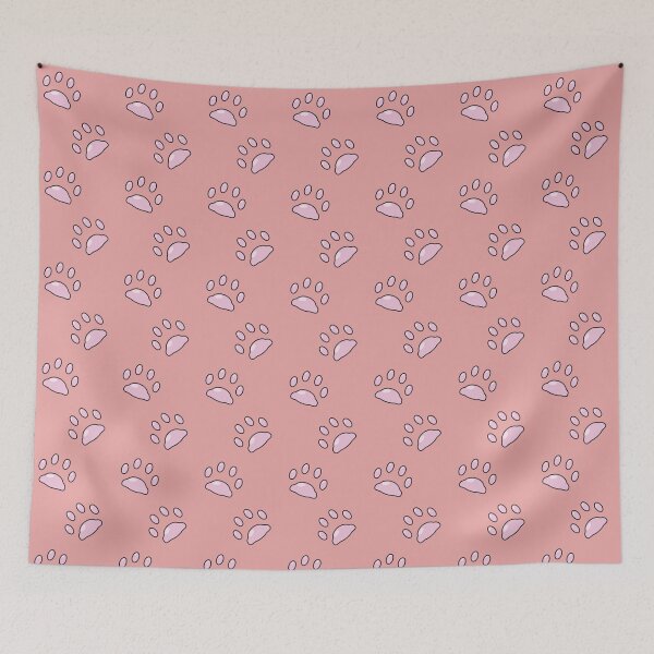 Item preview, Cat Beans Pattern - Pink designed and sold by Little Spoop.