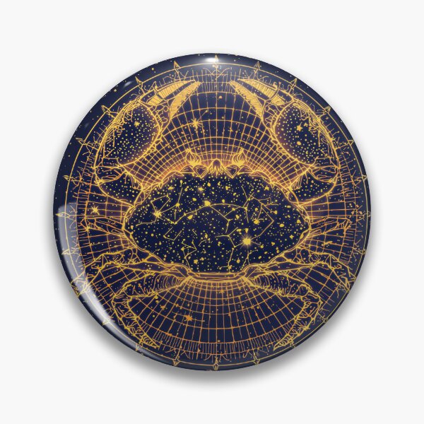 Item preview, Cancer Zodiac Sign | Astrology Crab Wall Art | Mystical Celestial Print designed and sold by BBJStudio.