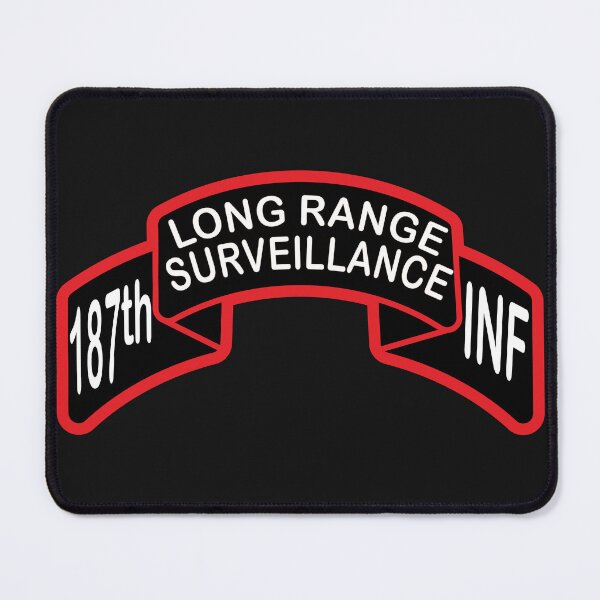 Item preview, Scroll - 187th LRS Infantry designed and sold by Military Insignia Products.
