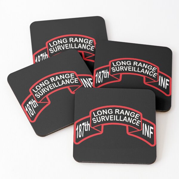 Item preview, Scroll - 187th LRS Infantry designed and sold by Military Insignia Products.