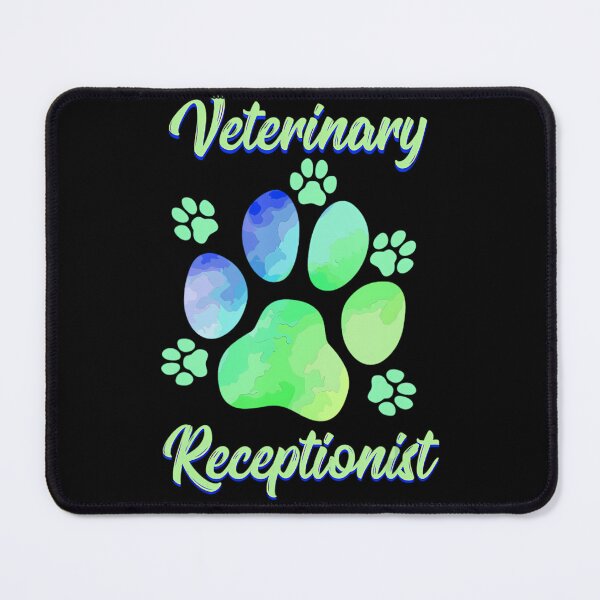 Item preview, Vet Assistant Design - Veterinary Receptionist Dog Paws designed and sold by yuxqvvuic20.