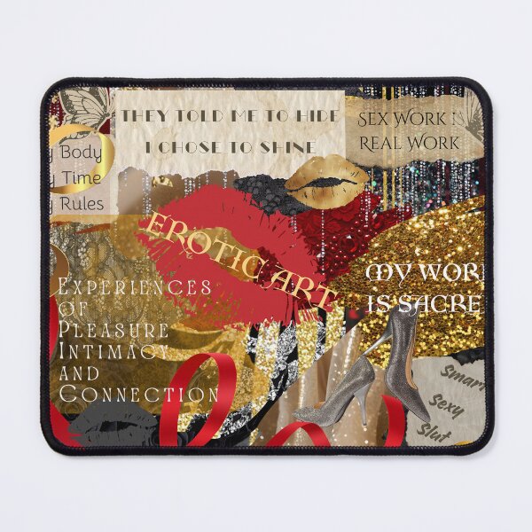Item preview, Vintage Sex Work Positive  designed and sold by The Courtesan Boutique.