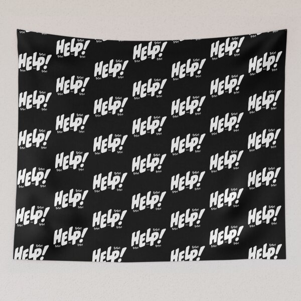 Item preview, HELP! designed and sold by CharlottePlaceArt.