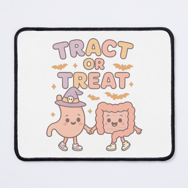 Item preview, Funny Tract or Treat Anatomy Halloween Pun designed and sold by Adrian Kane.