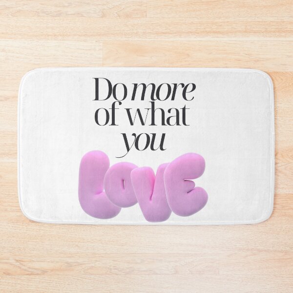 Item preview, Motivational 'Domore of what you' - Gray and Pink 3D Design - Inspirational Quote designed and sold by XNewStore.