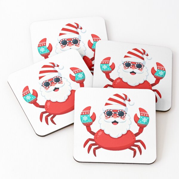Item preview, Cute Santa Crab Christmas In July designed and sold by THIENVT.