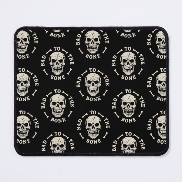 Item preview, Bad To The Bone Skull Retro Vintage designed and sold by SnappyPNG.