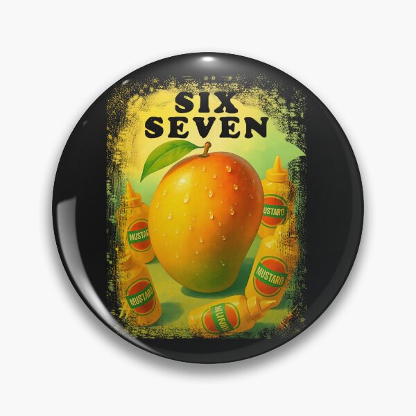 Item preview, 6 7 Six Seven Mangos and Mustard Funny Trending Meme  designed and sold by PHANMINHVAN.