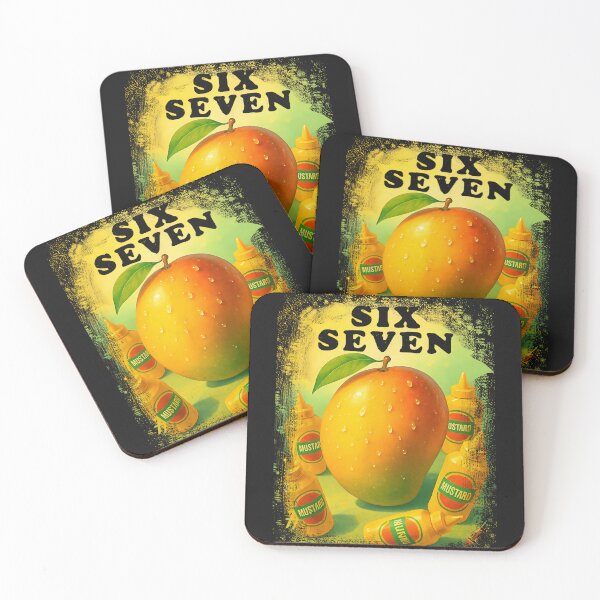 Item preview, 6 7 Six Seven Mangos and Mustard Funny Trending Meme  designed and sold by PHANMINHVAN.