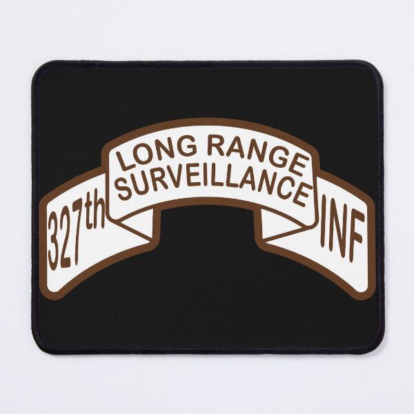 Item preview, Scroll - 327th LRS Infantry Desert designed and sold by Military Insignia Products.