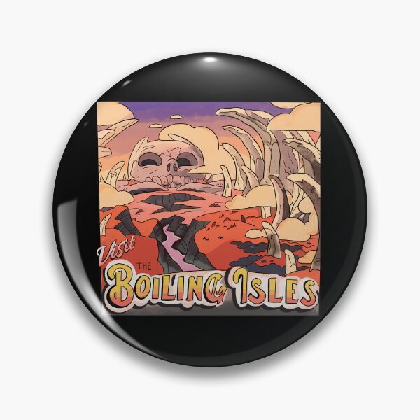 Item preview, Visit The Boiling Isles - The Owl House Mock Travel  designed and sold by qbzmlofe36.