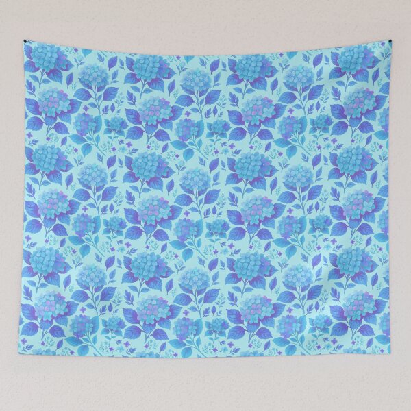 Item preview, Hydrangea Purple Blue designed and sold by SilverPegasus.