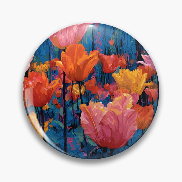 Item preview, Classic Tulips Painting Timeless Floral Art designed and sold by AutoPopStudio.