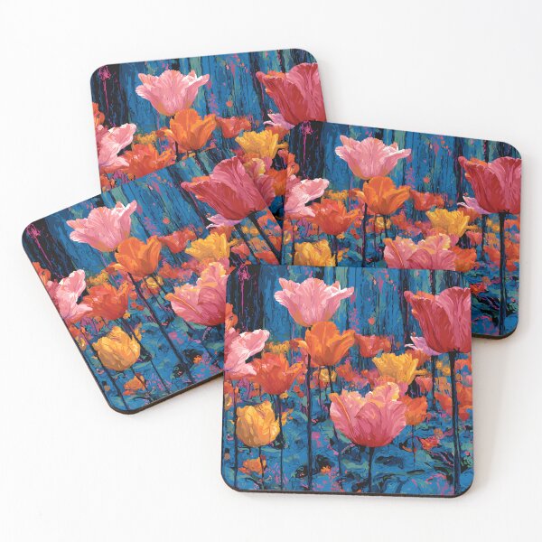 Item preview, Classic Tulips Painting Timeless Floral Art designed and sold by AutoPopStudio.