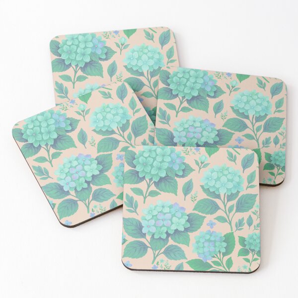 Item preview, Hydrangea Green and Peach designed and sold by SilverPegasus.