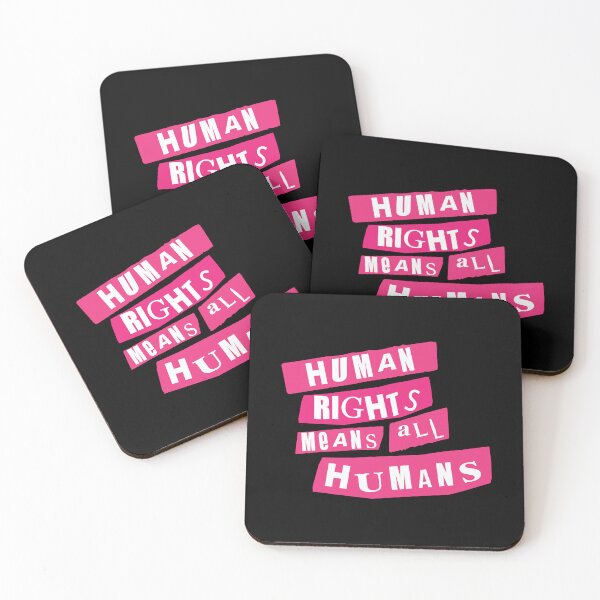 Item preview, Human rights means all humans designed and sold by remerasnerdas.