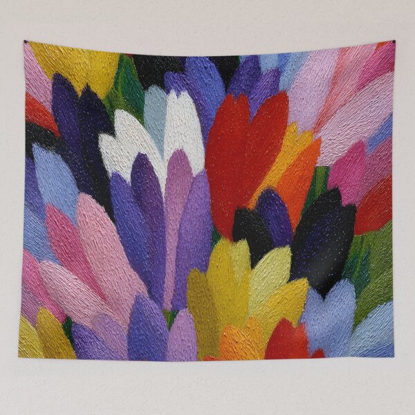 Item preview, Whimsical Tulips Painting Spring Inspired Artwork designed and sold by AutoPopStudio.