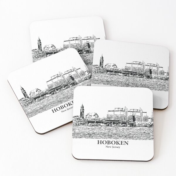 Item preview, Hoboken - New Jersey designed and sold by Lakeric Cityscapes.