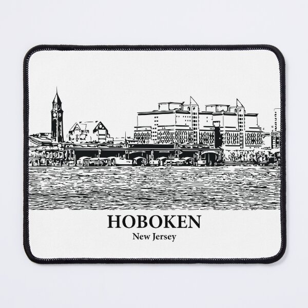 Item preview, Hoboken - New Jersey designed and sold by Lakeric Cityscapes.