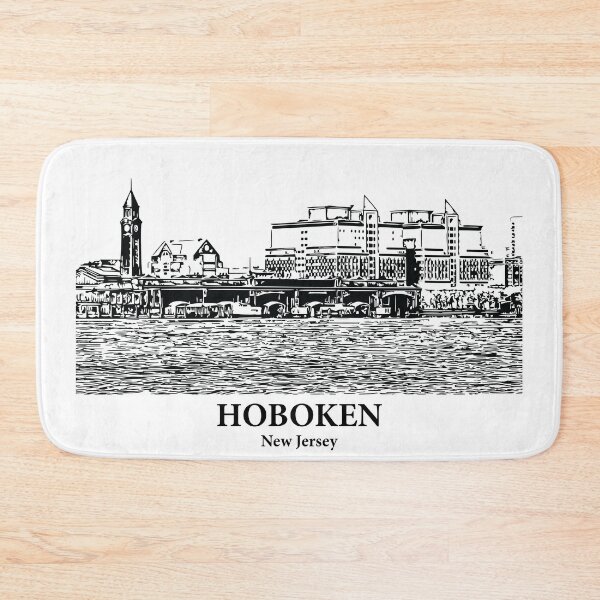 Item preview, Hoboken - New Jersey designed and sold by Lakeric Cityscapes.