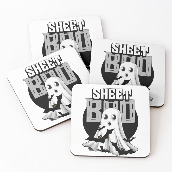 Item preview,  BOO Sheet – Spooky and Funny Halloween Design designed and sold by ArtsyExplorer.