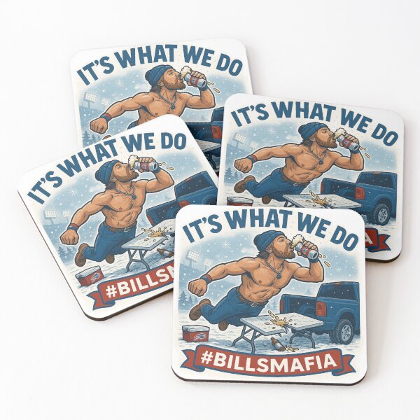 Item preview, Bills Mafia “It’s What We Do” Table Break Smash Tee | Buffalo NY Football Fan T-Shirt designed and sold by WildKind Co..