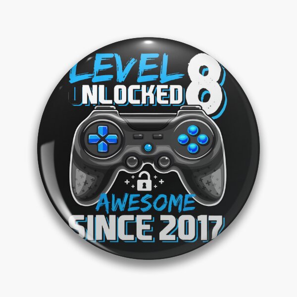 Item preview, 8th Birthday Boy Level 8 Gamer 8 Year Video Game Party 1 designed and sold by PHANMINHVAN.