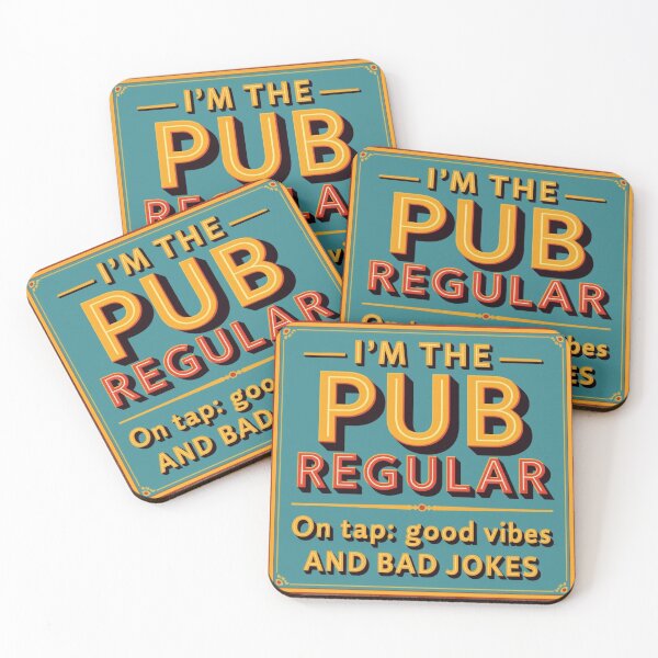 Item preview, Pub Regular Bar designed and sold by MoonMonkeyNbear.