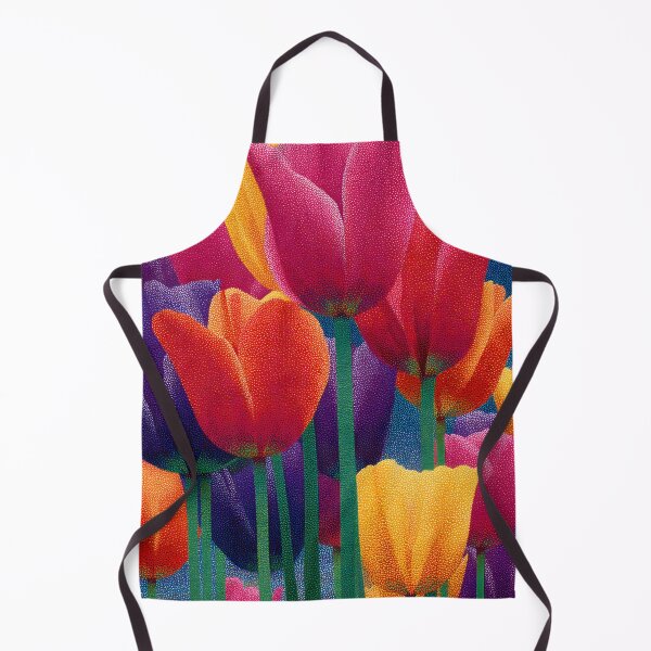 Item preview, Artistic Tulips Painting Vibrant Home Wall Art designed and sold by AutoPopStudio.