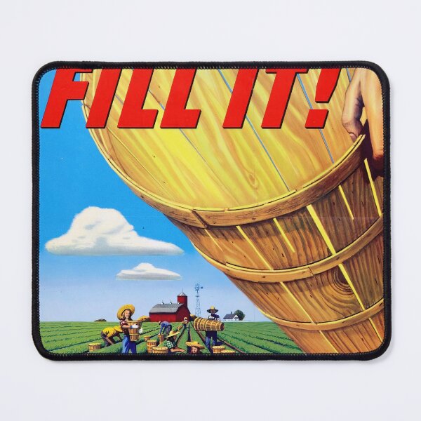 Item preview, Vintage WWII Agriculture Poster | Farm Propaganda Art | Fill It! Help Harvest War Crops | Historic American Print designed and sold by artofuniverse.