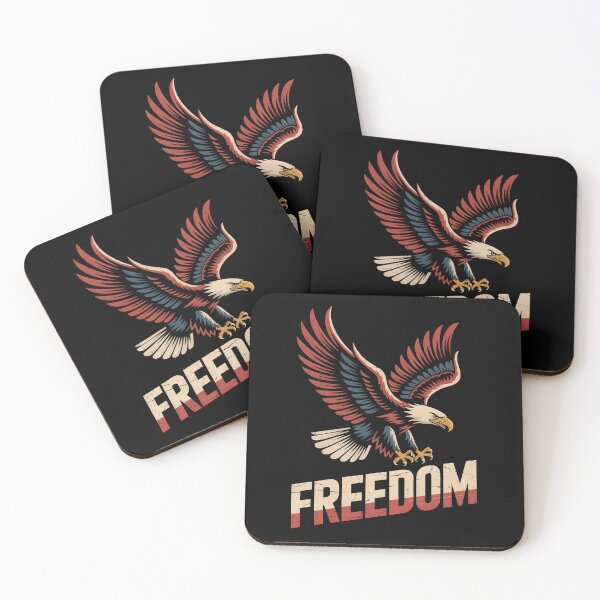 Item preview, Vintage Freedom Eagle | Patriotic American Spirit designed and sold by DarylWelsh2024.