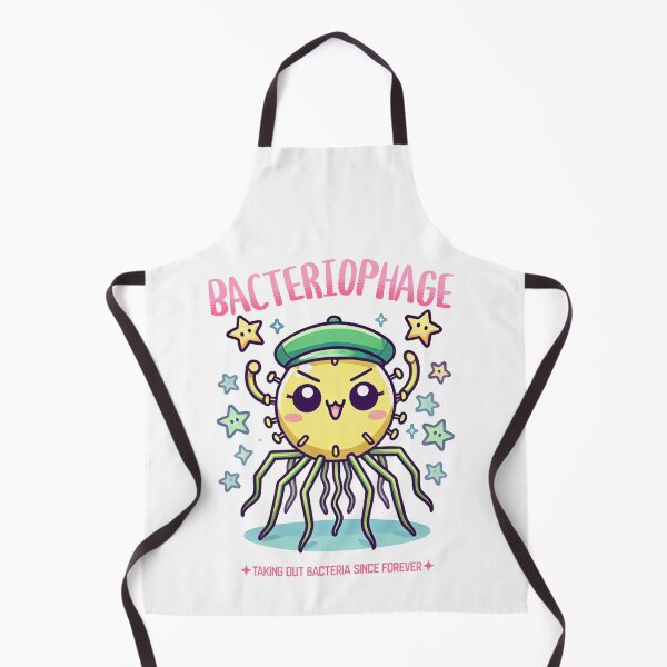 Item preview, Cute Bacteriophage – Taking Out Bacteria Since Foreve designed and sold by Pogglecards.