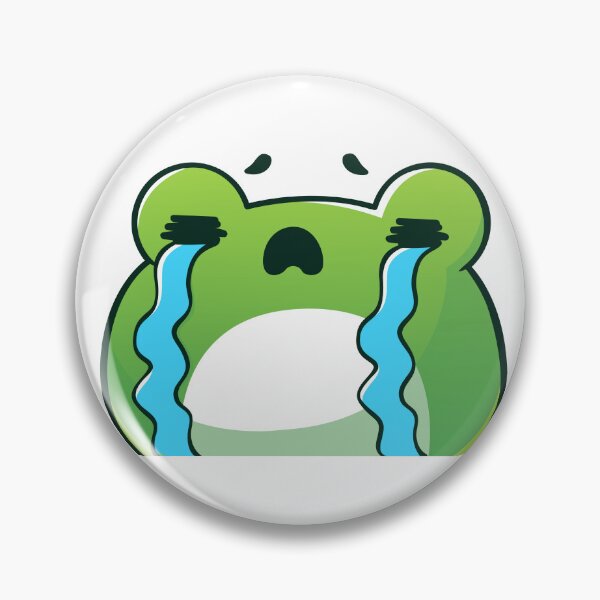 Item preview, sad frog designed and sold by Pixie prints .