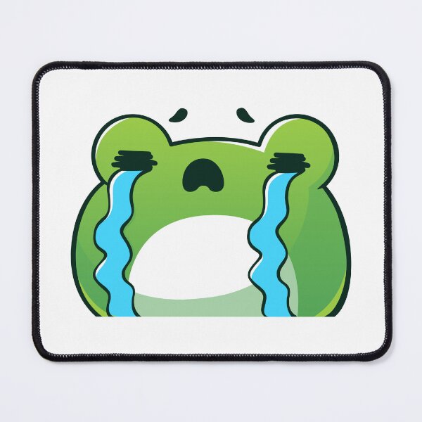Item preview, sad frog designed and sold by Pixie prints .