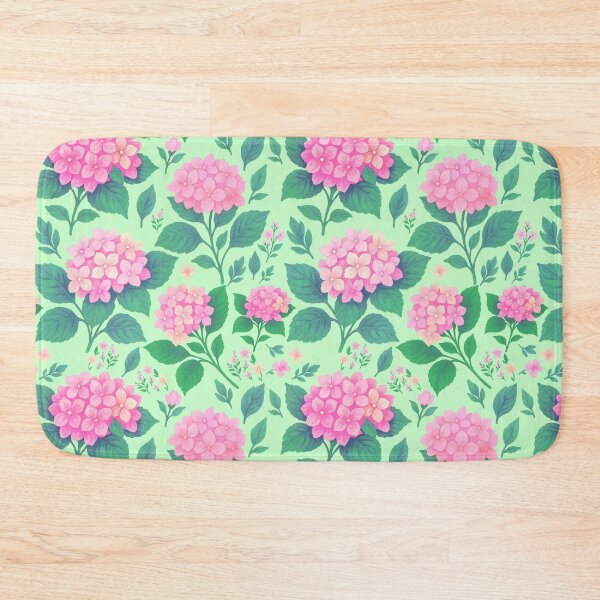 Item preview, Hydrangea Pink and Green designed and sold by SilverPegasus.