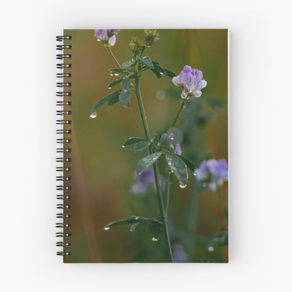 Item preview, Green grass with violet flowers designed and sold by DPVisualsLV.