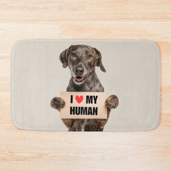 Item preview, Cute Plott Hound dog with Signboard I love my Human  designed and sold by LazyOwlStore.